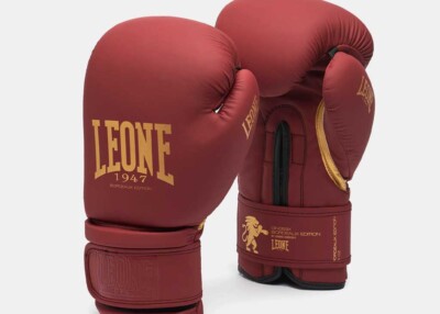 GUANTI LEONE Bordeaux 10 oz