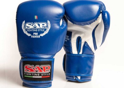 GUANTI SAP PRO FIGHTER Blu 10 oz